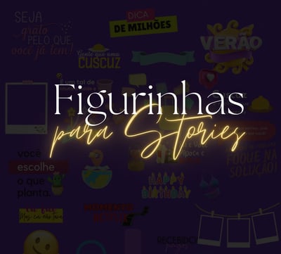 FIGURINHAS PARA STORIES + 1.200 PRESETS + BÔNUS [PLR]